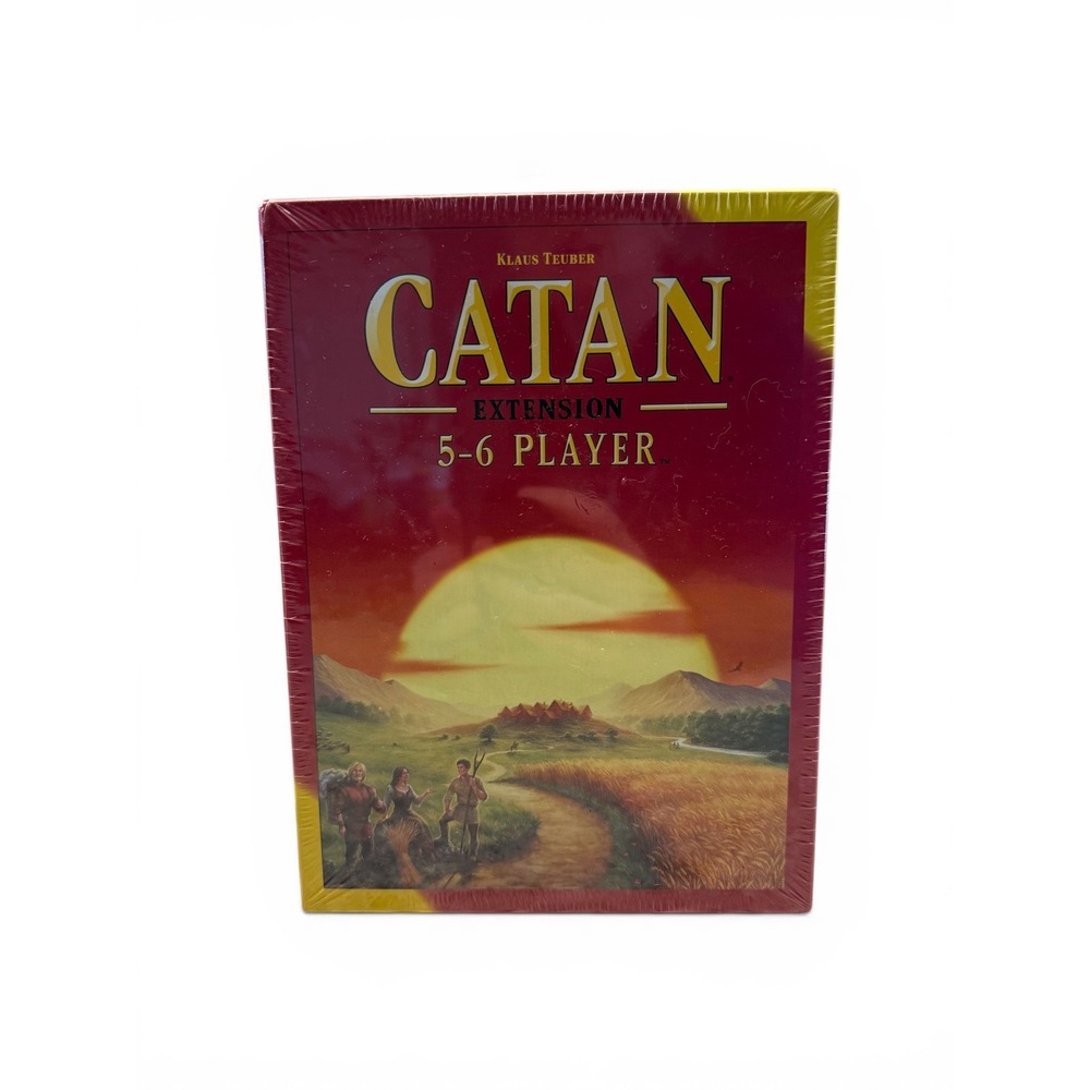 NIB Settlers of Catan Extension Pack 5-6 Player Board Game Brand New Sealed